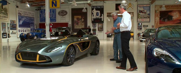 Garajul lui Jay Leno primeste o vizita surpriza: Aston Martin CC100 Speedster