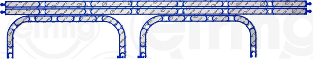 Garnitura Baie Ulei Elring Scania 175.024