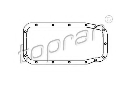 Garnitura baie ulei OPEL ASTRA G Combi (F35) (1998 - 2009) TOPRAN 204 000 piesa NOUA