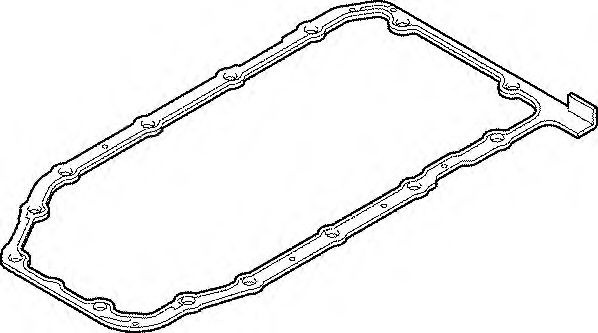 Garnitura baie ulei OPEL ASTRA G Hatchback (F48, F08) (1998 - 2009) ELRING 410.050 piesa NOUA