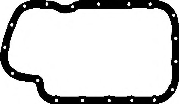 Garnitura baie ulei PEUGEOT 306 Hatchback (7A, 7C, N3, N5) (1993 - 2003) ELRING 984.451 piesa NOUA
