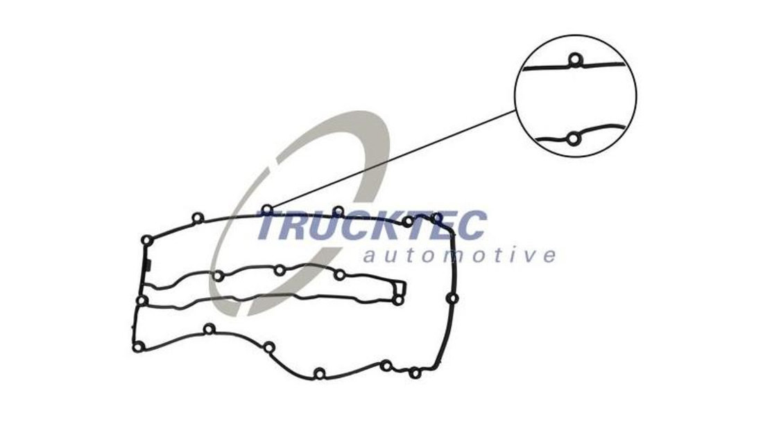 Garnitura capac culbutori Mercedes SPRINTER 3-t platou / sasiu (906) 2006-2016 #2 6510160021