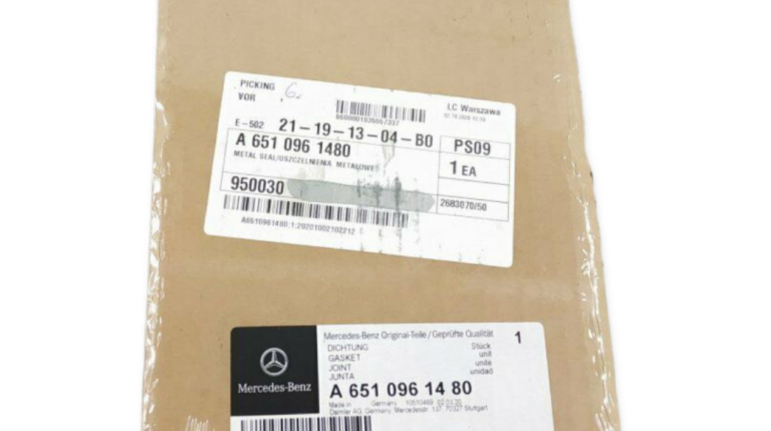 Garnitura Capac Lant Distributie Oe Mercedes-Benz A6510961480