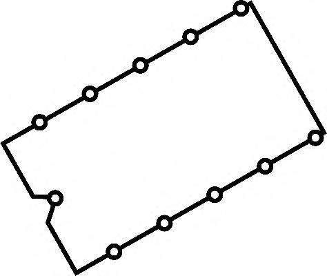 Garnitura, capac supape AUDI A6 (4F2, C6) (2004 - 2011) CORTECO 440069P piesa NOUA