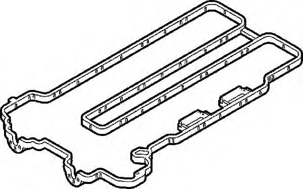 Garnitura, capac supape OPEL ASTRA G Combi (F35) (1998 - 2009) ELRING 104.110 piesa NOUA