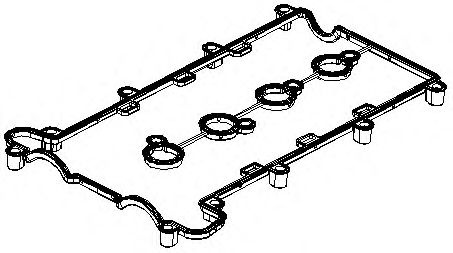 Garnitura, capac supape OPEL VECTRA C GTS (2002 - 2016) ELRING 880.342 piesa NOUA