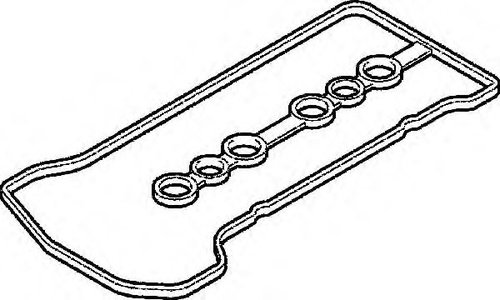 Garnitura, capac supape TOYOTA COROLLA (CDE12, ZZE12, NDE12, ZDE12) (2001 - 2007) ELRING 169.710 pie...