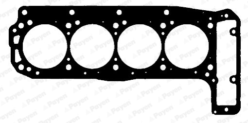 Garnitura, chiulasa (BH881 PAYEN) MERCEDES-BENZ,PUCH