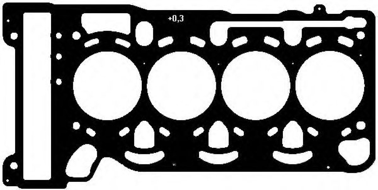 Garnitura, chiulasa BMW Seria 1 (E81) (2006 - 2012) ELRING 353.292 piesa NOUA