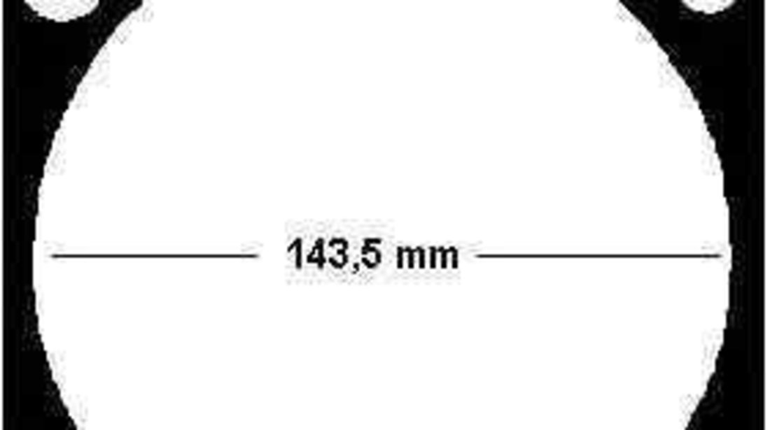 Garnitura, chiulasa MERCEDES-BENZ MK ELRING 896.510