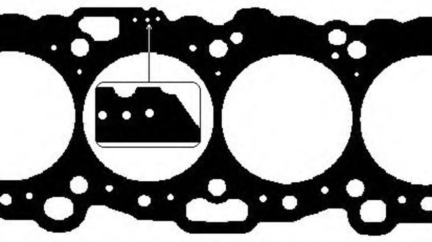 Garnitura, chiulasa NISSAN ALMERA I (N15) (1995 - 2000) ELRING 864.210 piesa NOUA