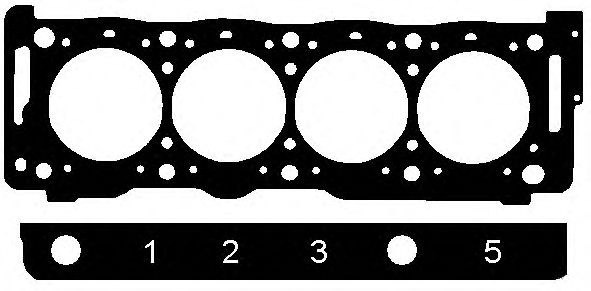 Garnitura, chiulasa PEUGEOT 406 (8B) (1995 - 2005) ELRING 147.031 piesa NOUA