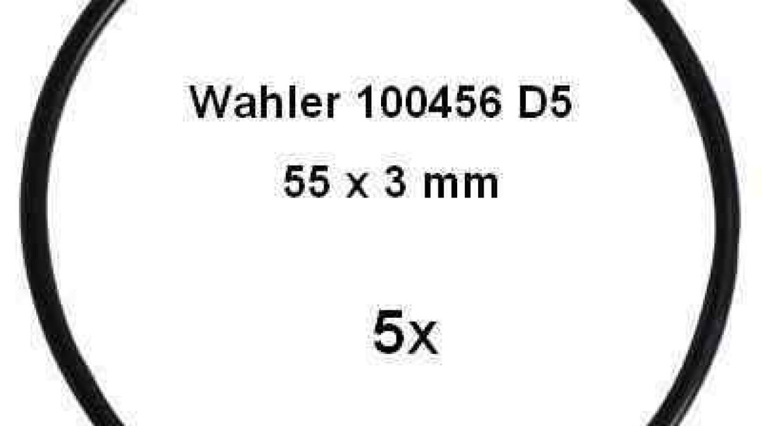 Garnitura, conducta supapa-AGR AUDI A4 Avant (8ED, B7) WAHLER 100456D5