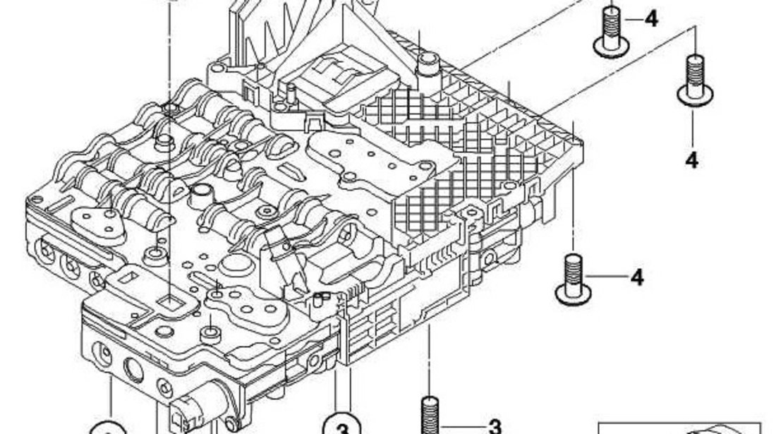 Garnitura Cutie Viteze Oe Bmw Seria 1 E81 2006-2011 24347588725