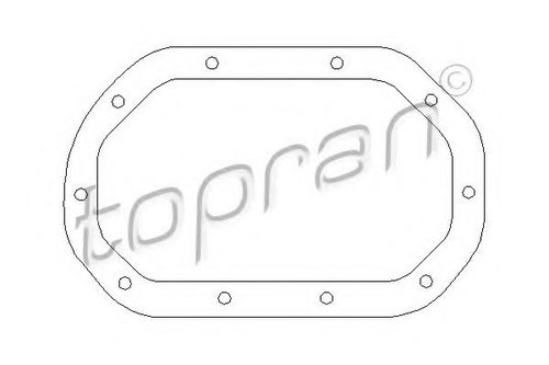 Garnitura, diferential OPEL ASTRA F Hatchback (53, 54, 58, 59) (1991 - 1998) TOPRAN 200 513 piesa NO...