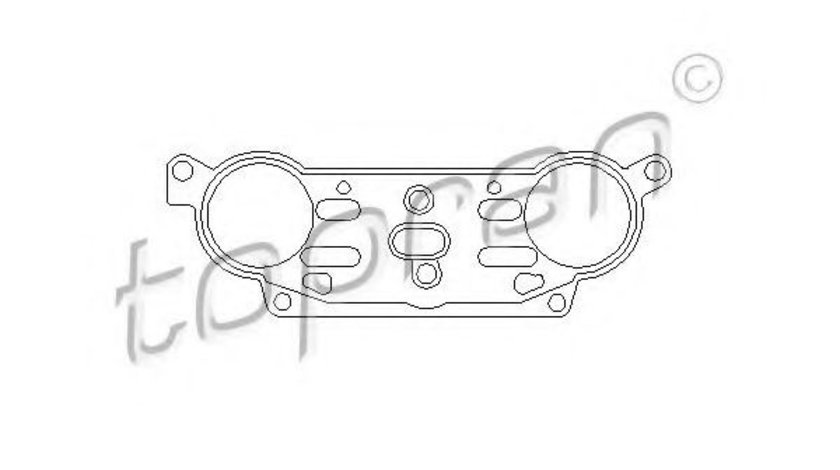 Garnitura, distributie AUDI A4 Avant (8E5, B6) (2001 - 2004) TOPRAN 113 283 piesa NOUA