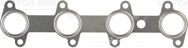 Garnitura, galerie evacuare (713564300 REI) FIAT,LANCIA