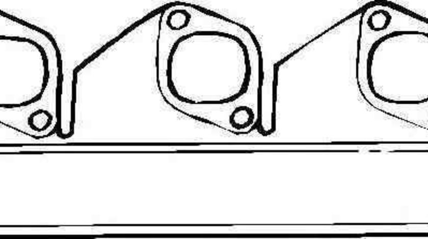 Garnitura, galerie evacuare BMW 5 (E34) ELRING 762.199