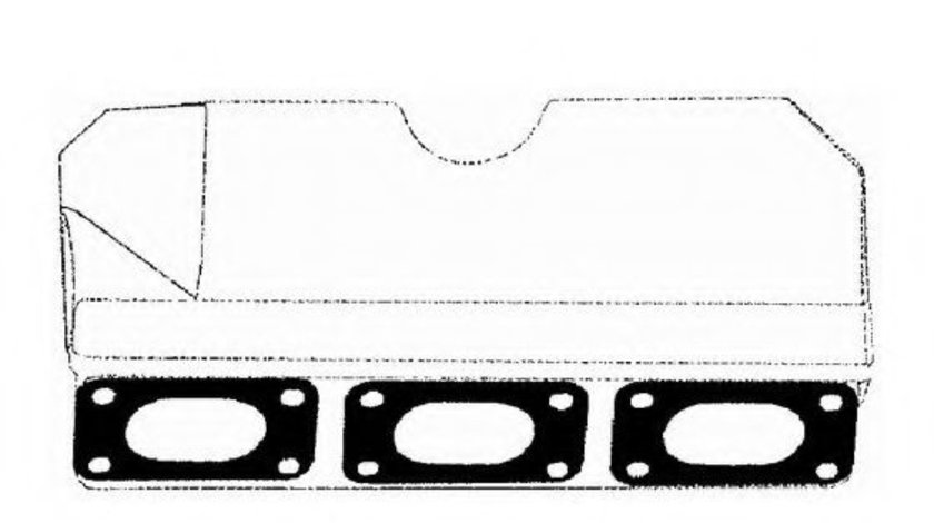 Garnitura, galerie evacuare BMW Seria 5 (E39) (1995 - 2003) BGA MG0585 piesa NOUA