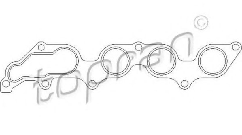 Garnitura, galerie evacuare FORD FOCUS C-MAX (2003 - 2007) TOPRAN 302 233 piesa NOUA