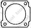 Garnitura, racord evacuare CITROEN C4 Cupe (LA) (2004 - 2011) BOSAL 256-144 piesa NOUA