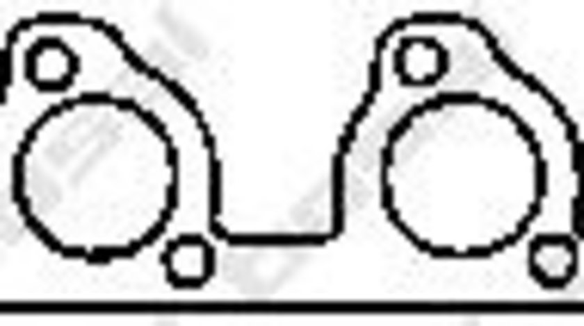 Garnitura, racord evacuare CITROEN C5 II Break (RE) (2004 - 2016) BOSAL 256-951 piesa NOUA