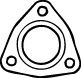 Garnitura, racord evacuare ROVER 25 (RF) (1999 - 2005) WALKER 80333 piesa NOUA