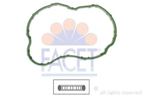 Garnitura termostat BMW Seria 5 (E60) (2003 - 2010) FACET 7.9702 piesa NOUA