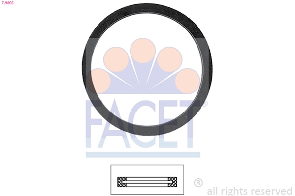 Garnitura Termostat Facet Ford 7.9605