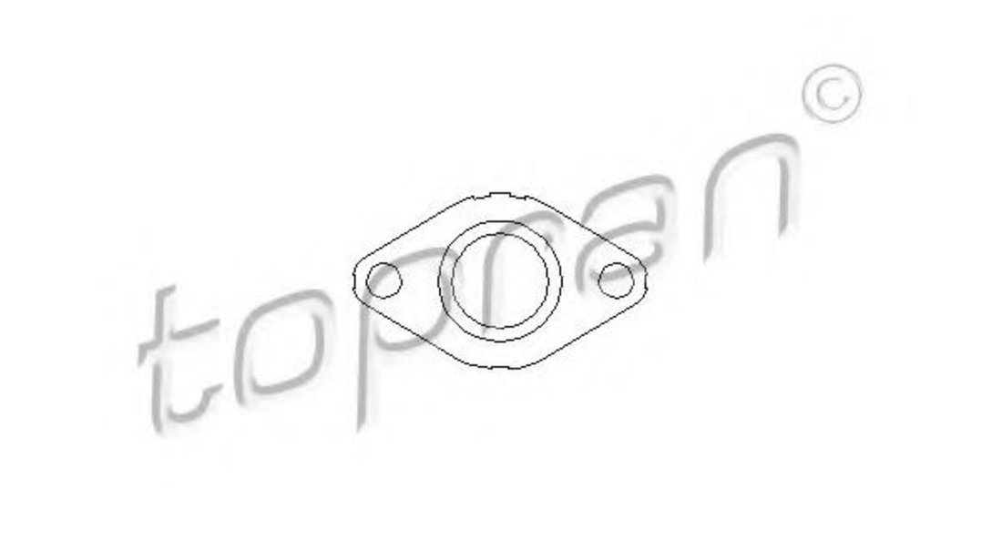 Garnitura, ventil AGR AUDI A2 (8Z0) (2000 - 2005) TOPRAN 111 183 piesa NOUA