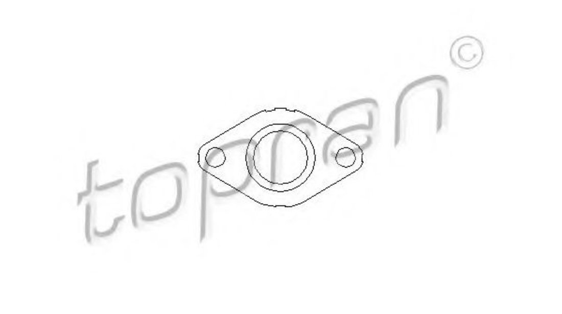 Garnitura, ventil AGR AUDI A6 Avant (4F5, C6) (2005 - 2011) TOPRAN 111 183 piesa NOUA