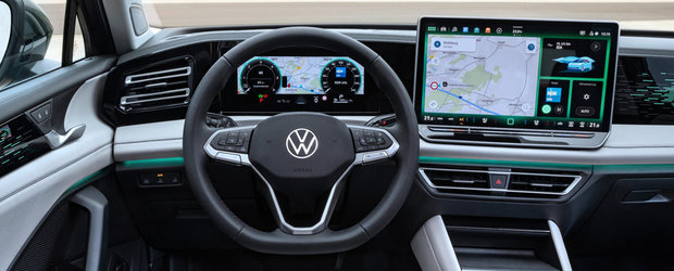 Gata cu asteptarea. Volkswagen prezinta oficial noul Tiguan cu faruri HD, display de 15 inch si 272 CP. Galerie foto completa