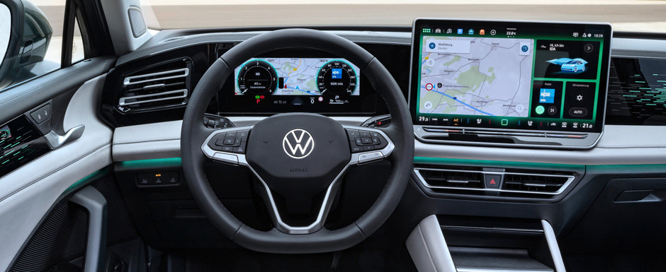 Gata cu asteptarea. Volkswagen prezinta oficial noul Tiguan cu faruri HD, display de 15 inch si 272 CP. Nemtii au publicat acum primele informatii si detalii despre lista de preturi