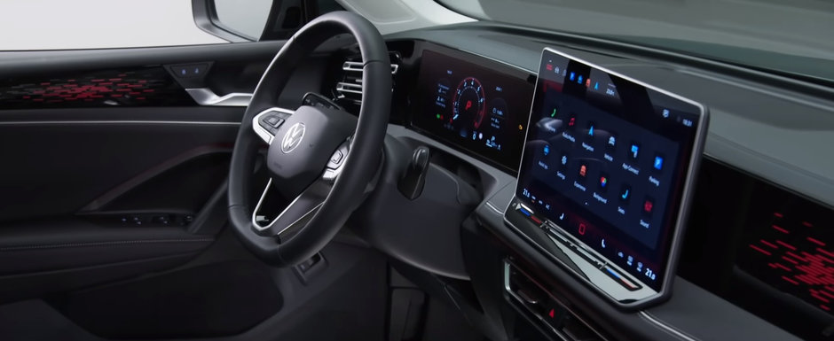 Gata cu asteptarea. Volkswagen prezinta oficial noul Tiguan cu faruri HD, display de 15 inch si 272 CP. Cum arata in realitate