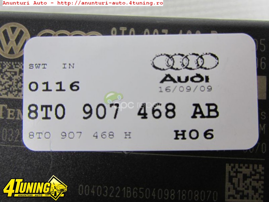 Gateway Original Audi A4 8K A5 8T Q5 8R cod 8T0907468AB