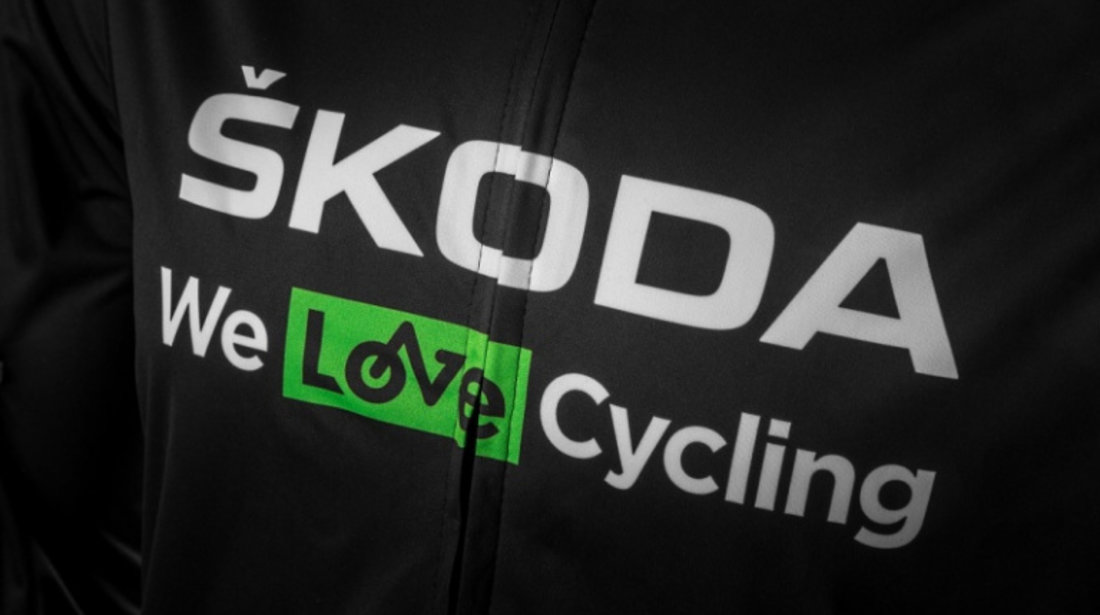 Geaca Barbati Oe Skoda We Love Cycling WLC Verde / Gri Marime XL 000084612K