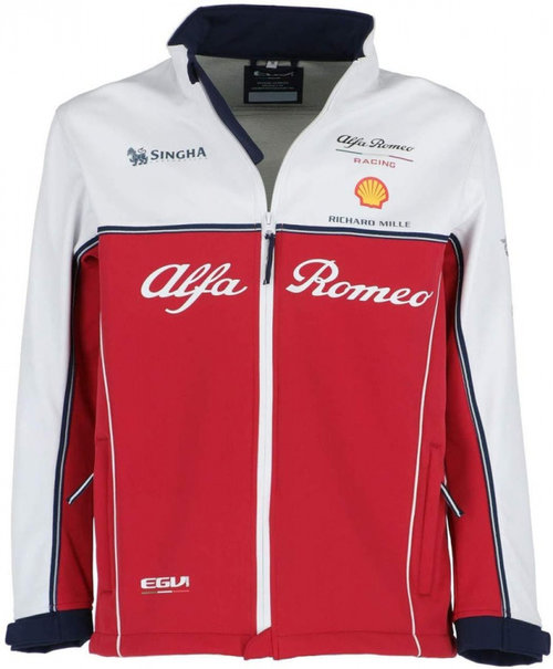 Geaca Barbati Softshell Oe Alfa Romeo F1 Racing Alb / Rosu Marimea S 6002350712