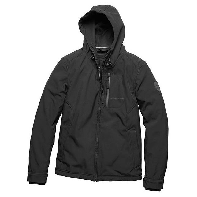 Geaca Cu Gluga Barbati Oe Porsche Essential Marimea L Negru WAP51600L0H