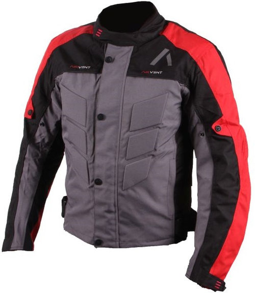 Geaca Moto Barbati Adrenaline Pyramid 2.0 PPE Negru / Gri / Rosu Marimea XS A0201/20/13/XS