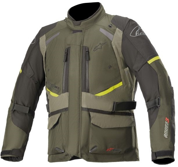 Geaca Moto Barbati Alpinestar Andes V3 DryStar Verde Marimea L 3207521619S