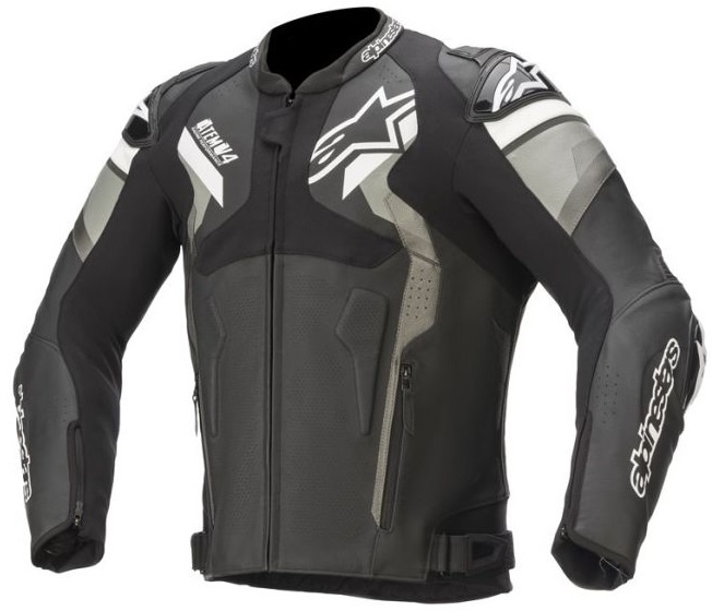 Geaca Moto Barbati Alpinestar Atem V4 Negru / Alb / Gri Marimea 54 3106520100454