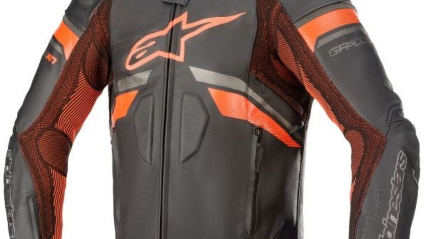 Geaca Moto Barbati Alpinestar GP Plus R V3 RideKnit Negru / Rosu Marimea 52 3100321103052