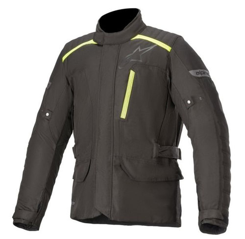 Geaca Moto Barbati Alpinestar Gravity Drystar Negru / Galben Marimea XL 32037201552XL