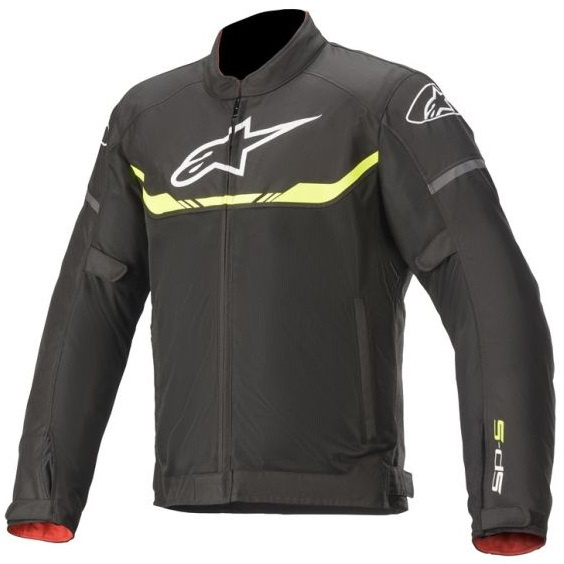 Geaca Moto Barbati Alpinestar T-SPS Aer Negru / Galben Marimea XL 3300220155XL