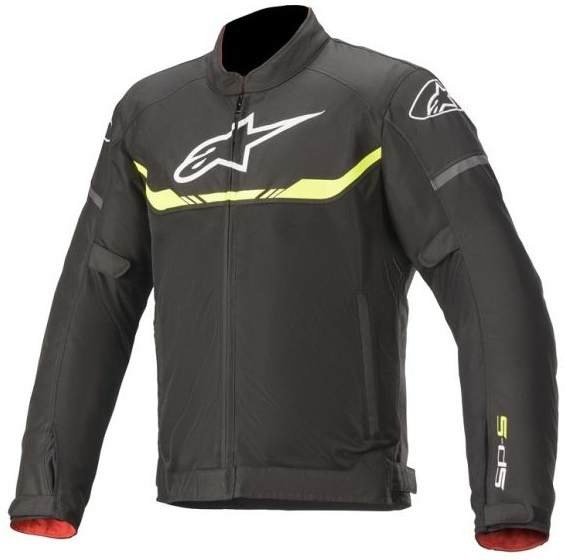Geaca Moto Barbati Alpinestar T-SPS Aer Negru / Galben Marimea S 3300220155S