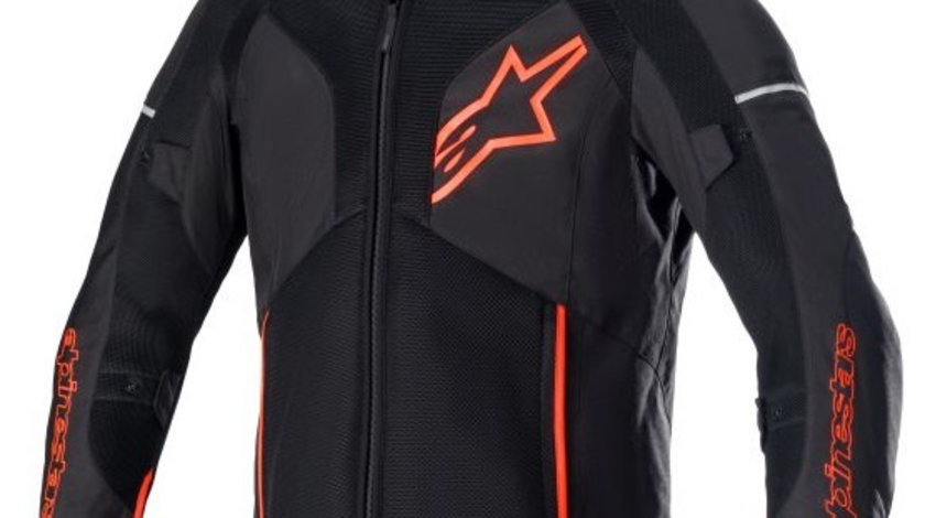 Geaca Moto Barbati Alpinestar Viper V3 Aer Negru / Rosu Marimea XL 33027221030XL