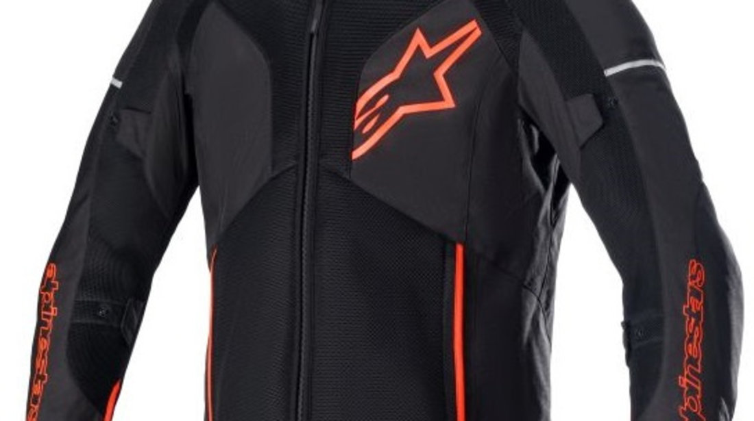 Geaca Moto Barbati Alpinestar Viper V3 Aer Negru / Rosu Marimea L 33027221030L