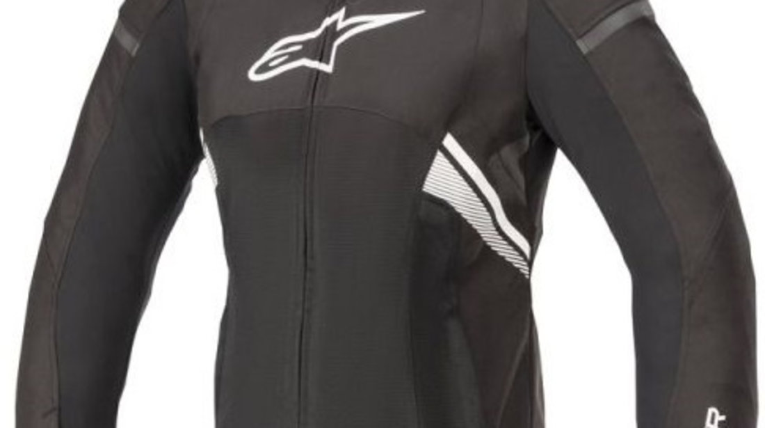 Geaca Moto Dama Alpinestar T-GP Plus R V3 Aer Negru / Alb Marimea L 331062012L