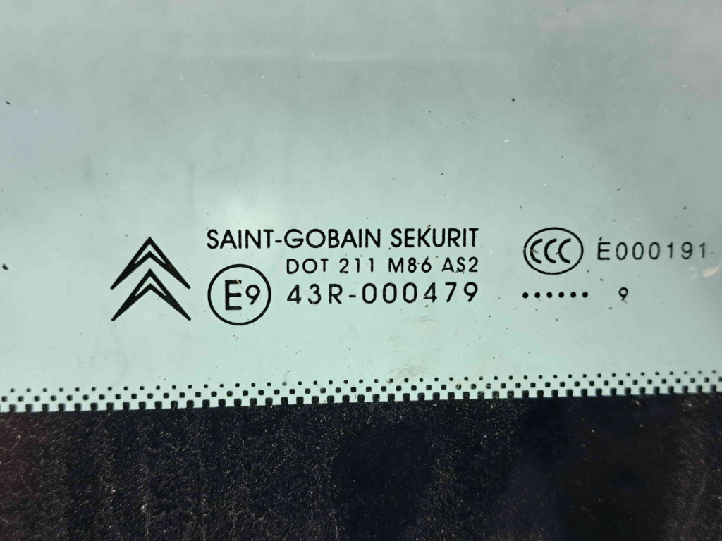 Geam caroserie fix dreapta Citroen C5 (III) [Fabr 2008-2017] OEM