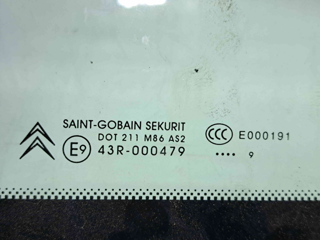Geam caroserie fix stanga Citroen C5 (III) [Fabr 2008-2017] OEM